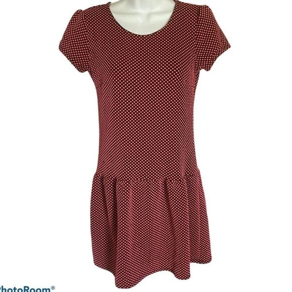 Retro movie mini Dress! pink & black, Small - Picture 1 of 3